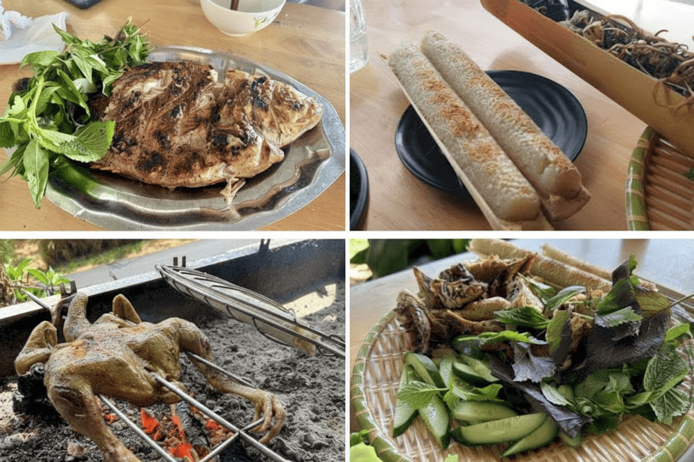 Các món ăn được chế biến tươi theo yêu cầu, nên bạn nên đặt trước khoảng 30 - 40 phút để tránh chờ lâu